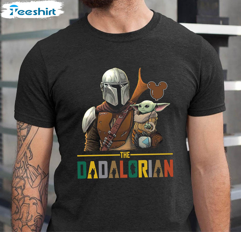 The Dadalorian Funny Shirt, Star Wars Unisex Hoodie Long Sleeve
