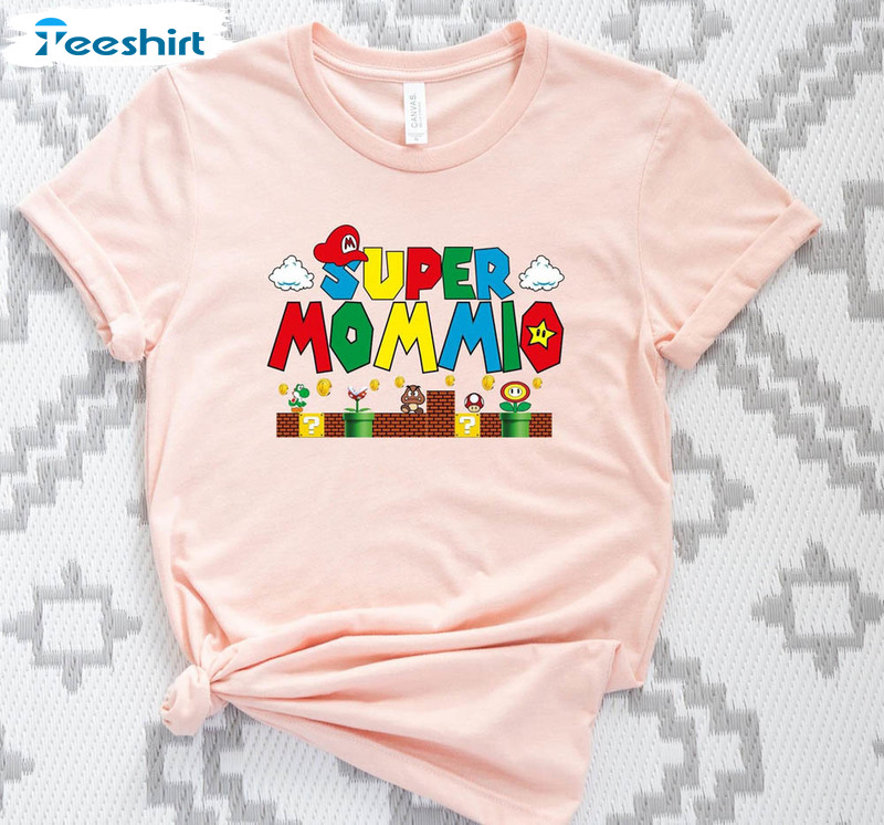 Super Mommio Funny Shirt, Mother Day Long Sleeve Unisex T-shirt