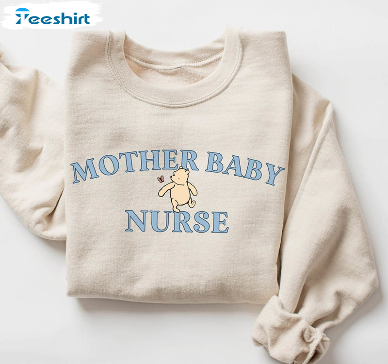 Mother Baby Nurse Gifts, Postpartum Nurse Nursing' Organic Short-Sleeved  Baby Bodysuit