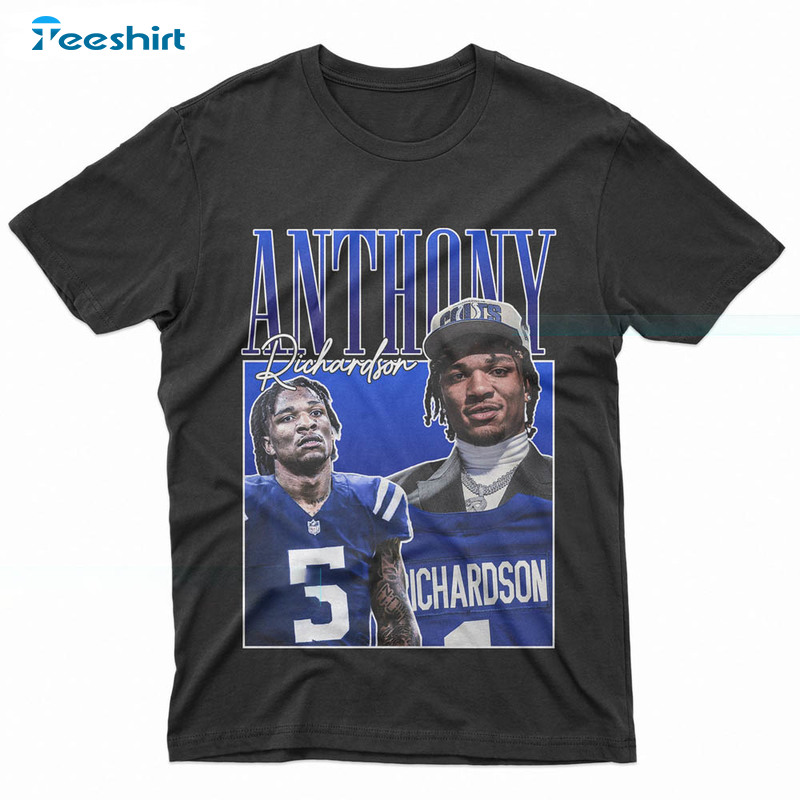 Anthony Richardson Shirt, Trendy Unisex T-shirt Crewneck