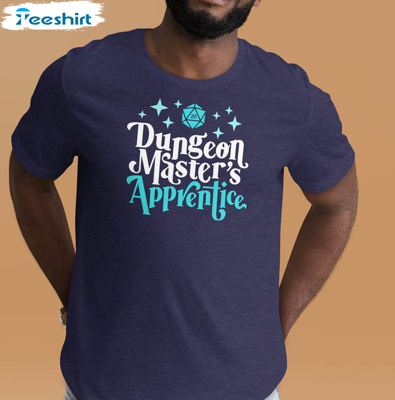 Dungeon Master's Apprentice Shirt, Dungeons And Dragons Short Sleeve Unisex Hoodie