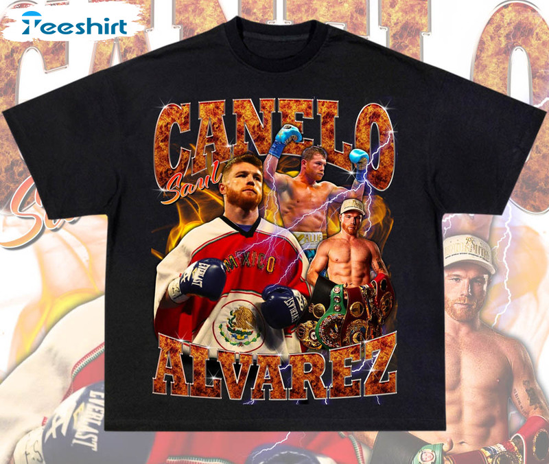 Canelo Alvarez Trendy Shirt, Trendy Crewneck Unisex T-shirt