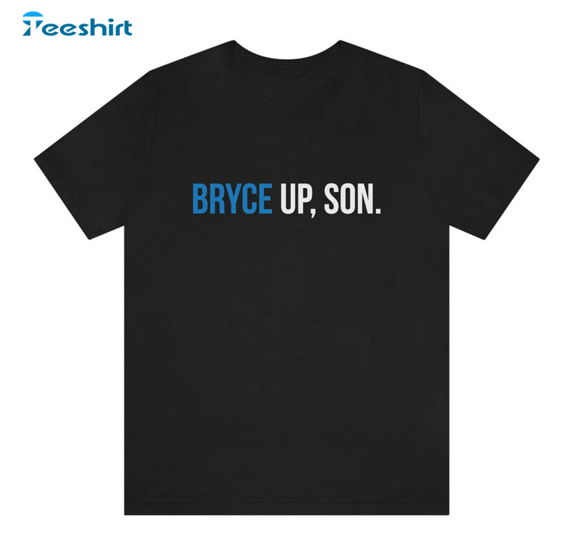 Bryce Up Son Shirt, Bryce Young Panthers Unisex T-shirt Unisex Hoodie