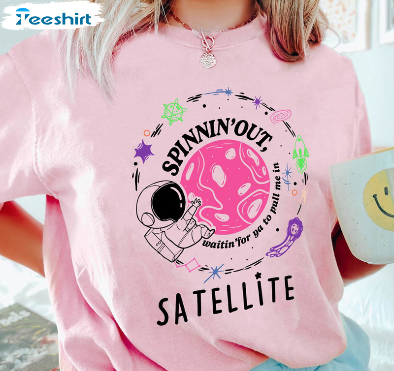 Satellite Harry's House Shirt, Trendy Music Long Sleeve Sweatshirt