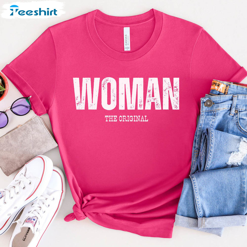 Woman The Original Shirt, Mother's Day Tee Tops Unisex Hoodie