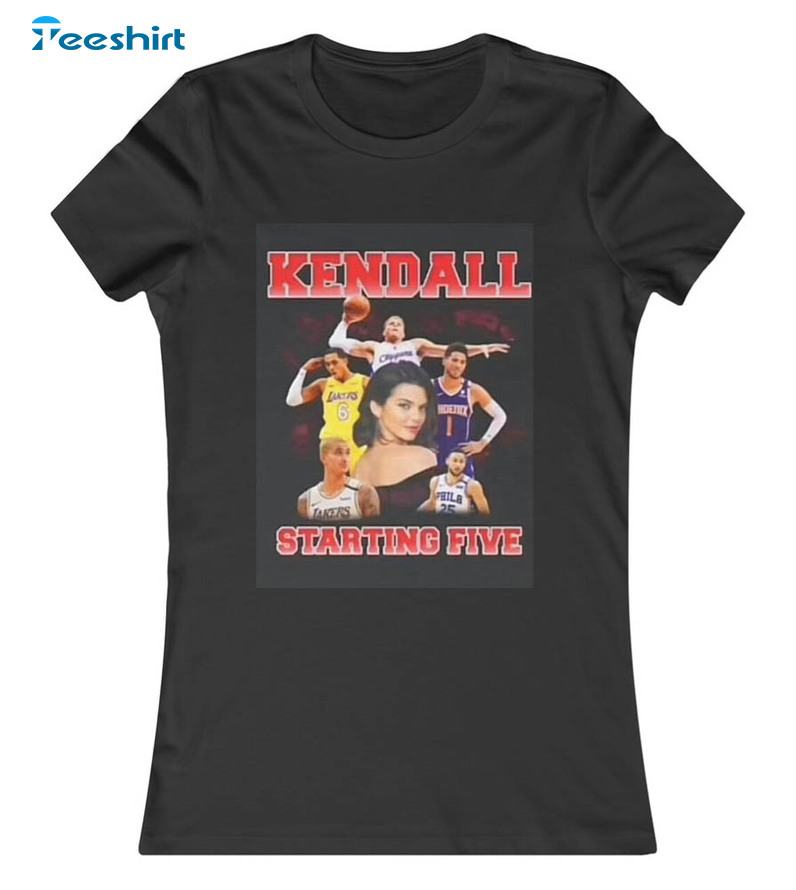 Kendall Jenner Starting 5 Kuwtk Trailer Shirt