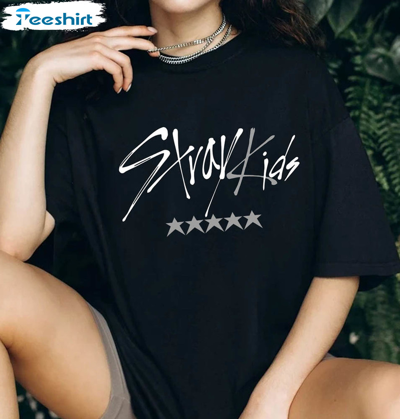 Vintage Stray Kids 5 Star New Album Shirt