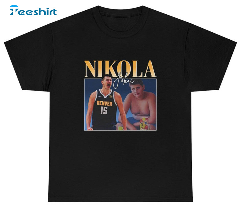 Nuggets Nikola Jokic Mvp Basketball Vintage Shirt