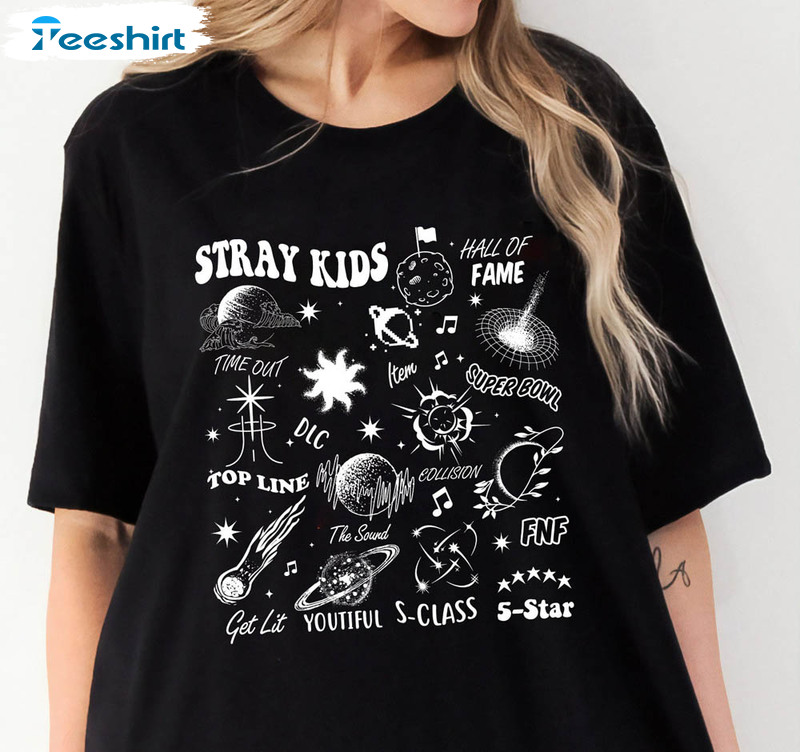 Vintage Stray Kids 5 Star Album Bang Chan Shirt