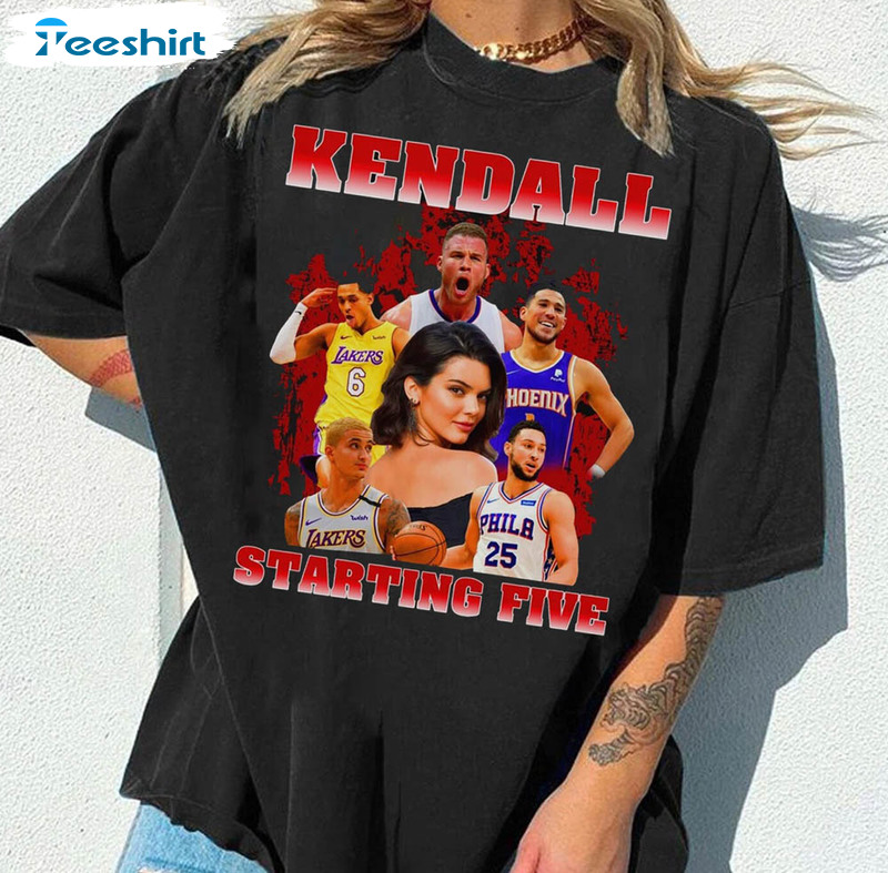 Limited Loahaddian Kendall Jenner Team Kendall Starting Five Shirt