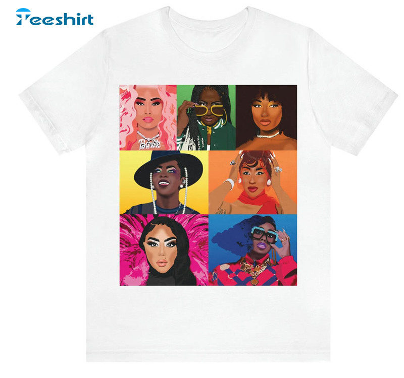 Nicki Minaj Rappers Thee Stallion Lauryn Hill Cardi B Shirt