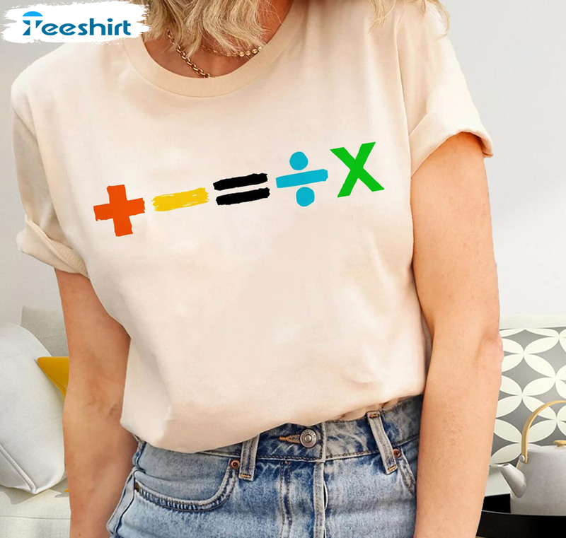 The Mathematics Ed Sheeran Concert Music Vintage Shirt