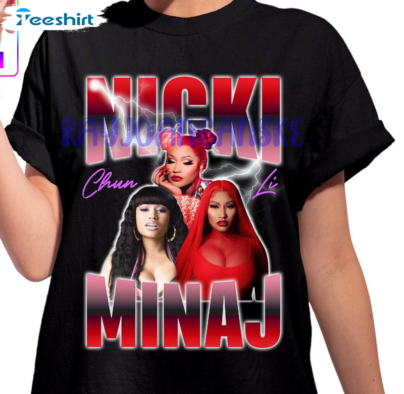 Nicki Minaj Rapper 90s Hip Hop Retro Shirt