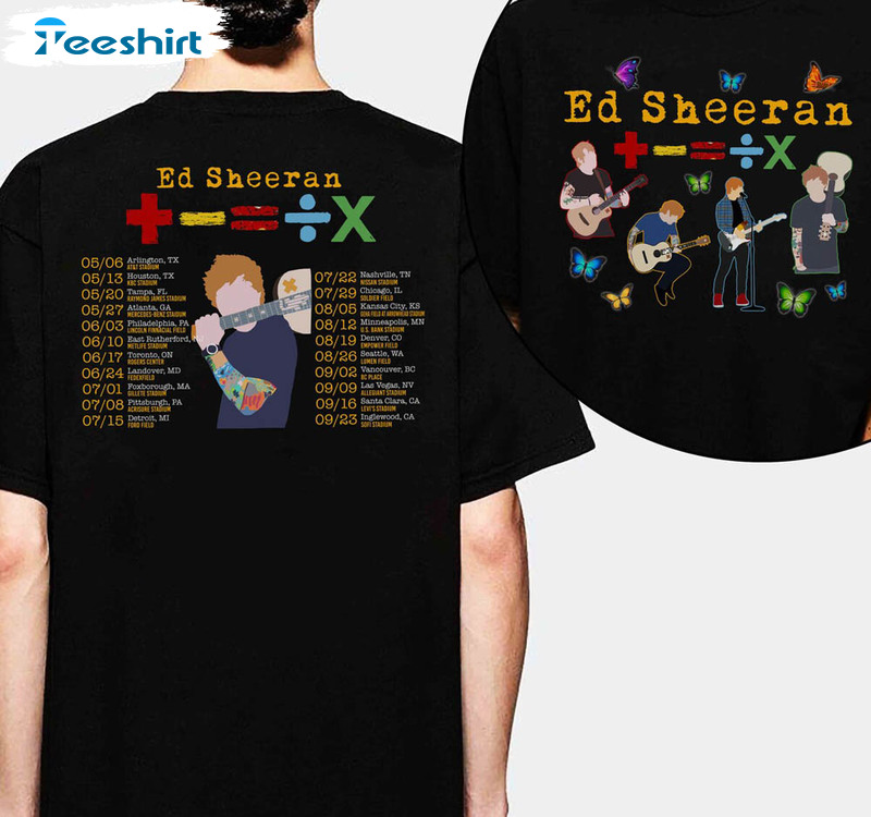 Limited Ed Sheeran Tour 2023 Bad Habit Shirt