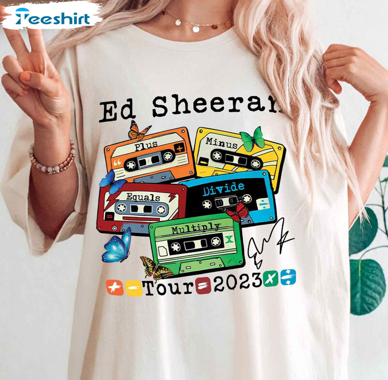 Mathematics America Tour Ed Sheeran Shirt