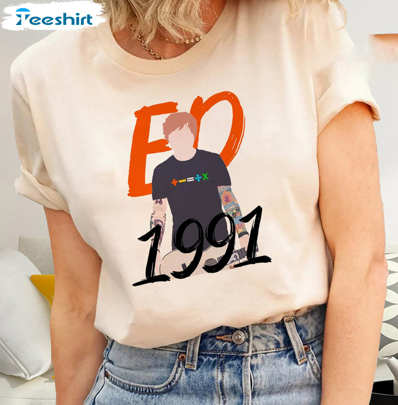 1991 Ed Sheeran Mathematics Concert Shirt