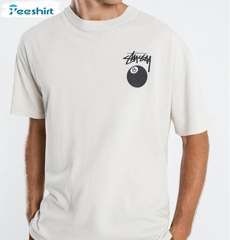 Cool Stussy 8 Ball Y2k Vintage Shirt