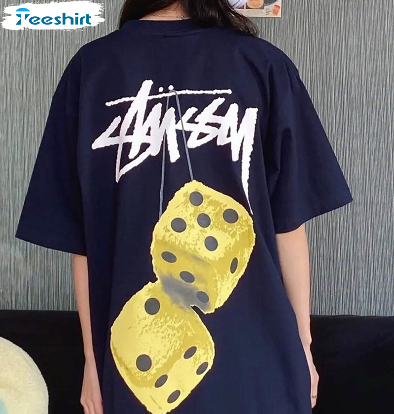 Stussy Dice Printing Stussy 8 Ball Shirt