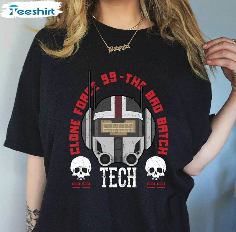 Star Wars The Bad Batch Clone Force 99 Tech Shirt