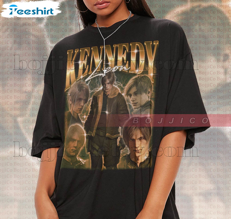 Leon Kennedy Horror Game Cool Shirt