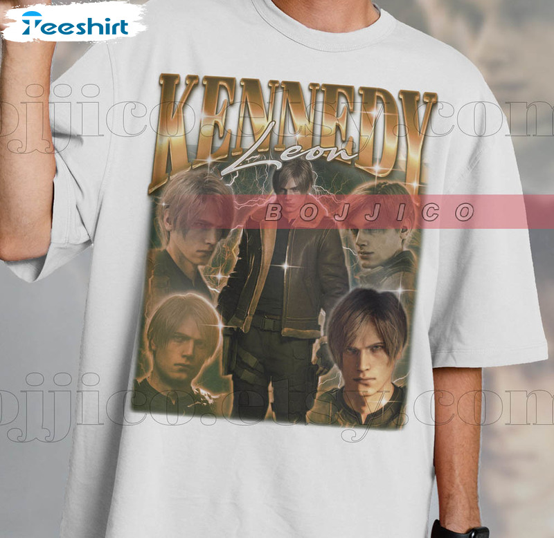 Leon Kennedy Horror Game Cool Shirt