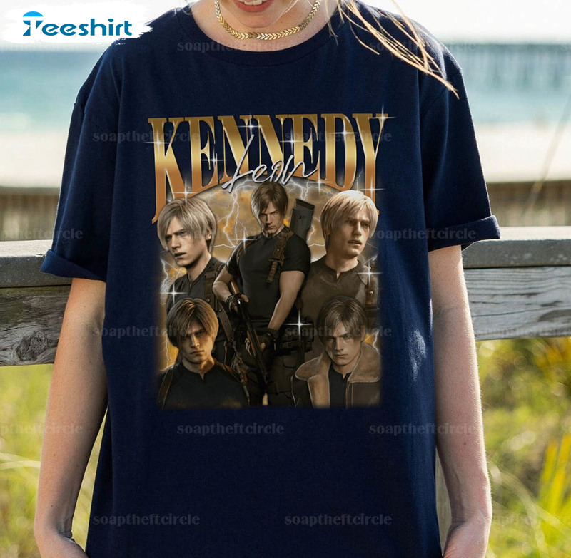 Leon Kennedy Horror Game Cool Shirt