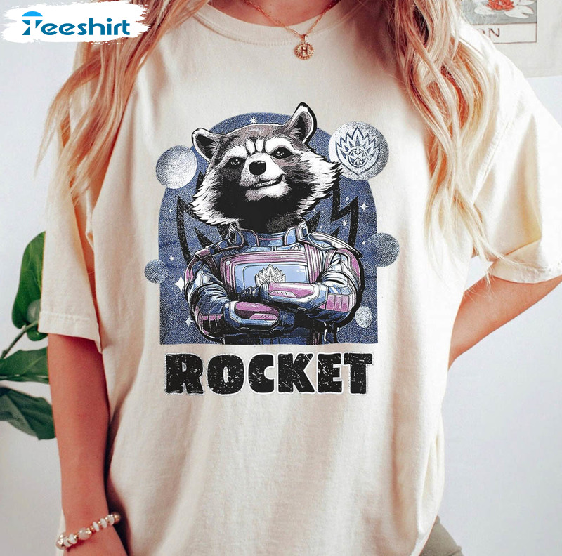 Vintage Rocket Racoon Marvel Studio Guardians Of The Galaxy Vol 3 Shirt