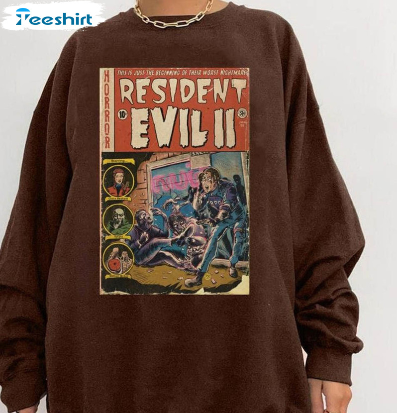 Limited Resident E II Leon Kennedy Shirt