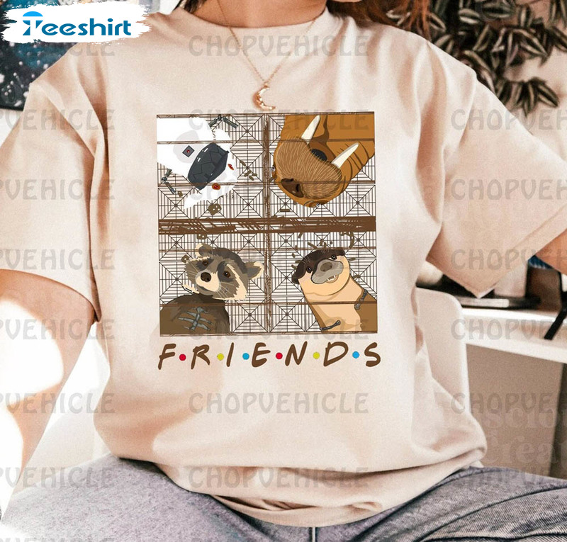 Lylla Rocket Teefs Floor Friends Shirt, Guardians Of The Galaxy