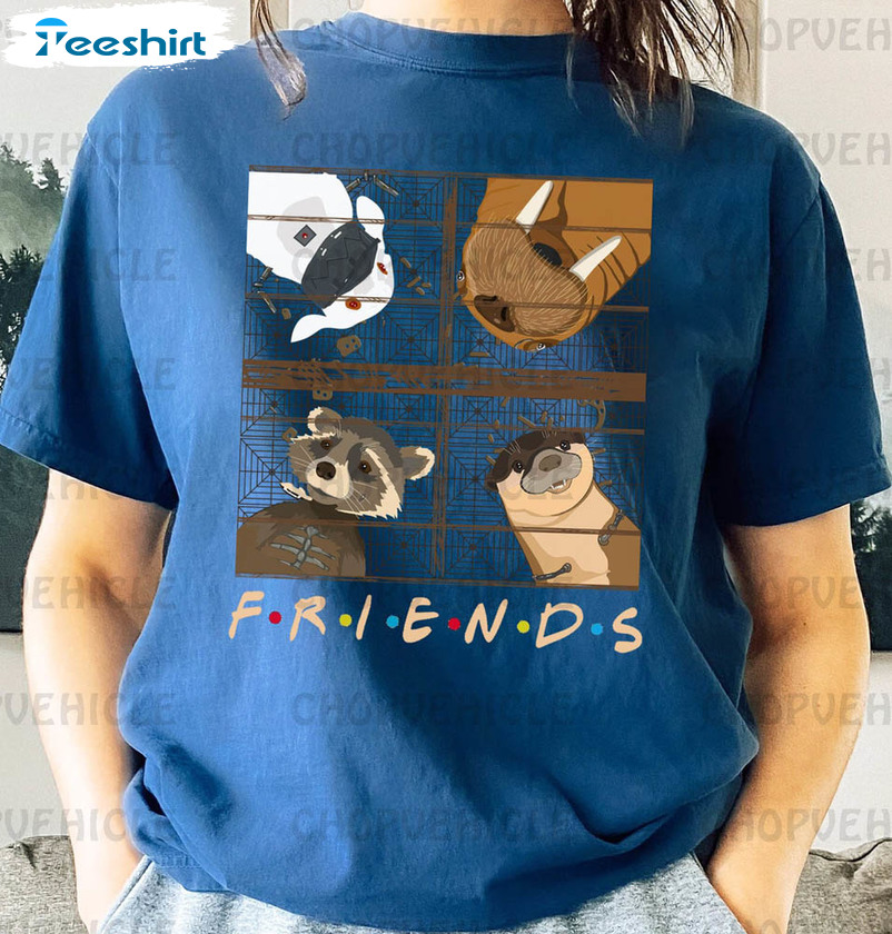 Lylla Rocket Teefs Floor Friends Shirt, Guardians Of The Galaxy