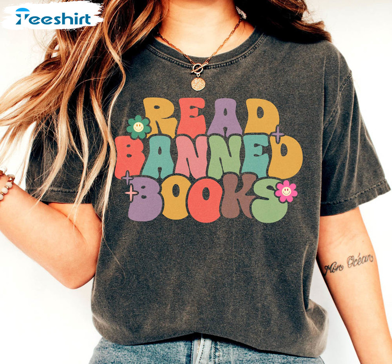 Read Banned Books Free Books Retro Shirt