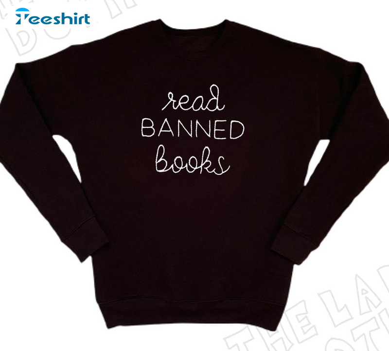 Read Banned Books Banned Booked Hand Stitched Shirt