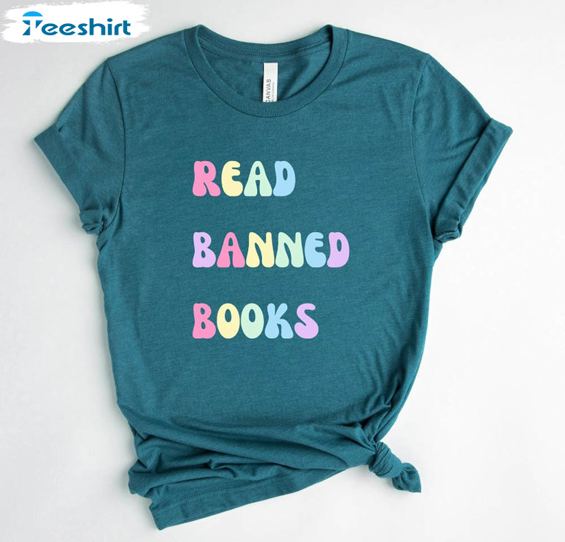 Read Banned Books Cute Shirt For Book Lovers