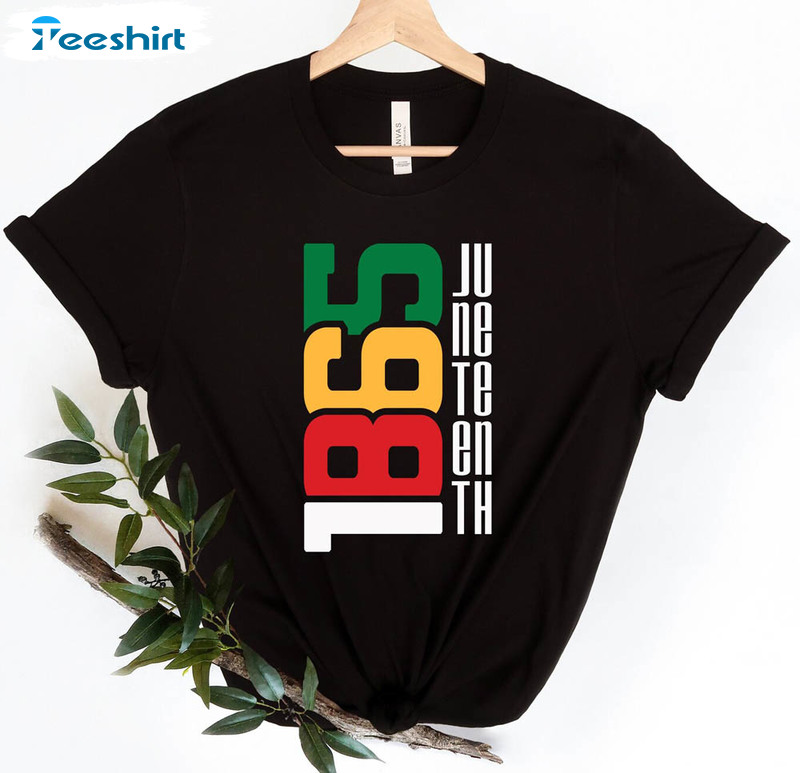 1865 Juneteenth Black History Vintage Shirt