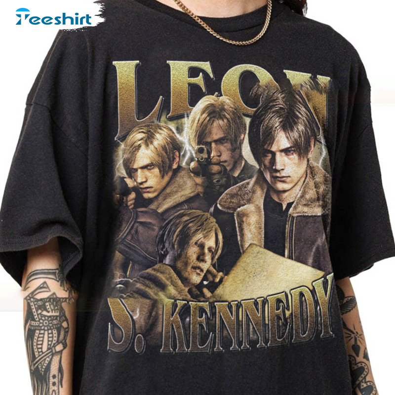 Limited Leon Kennedy Vintage Shirt For Men Women