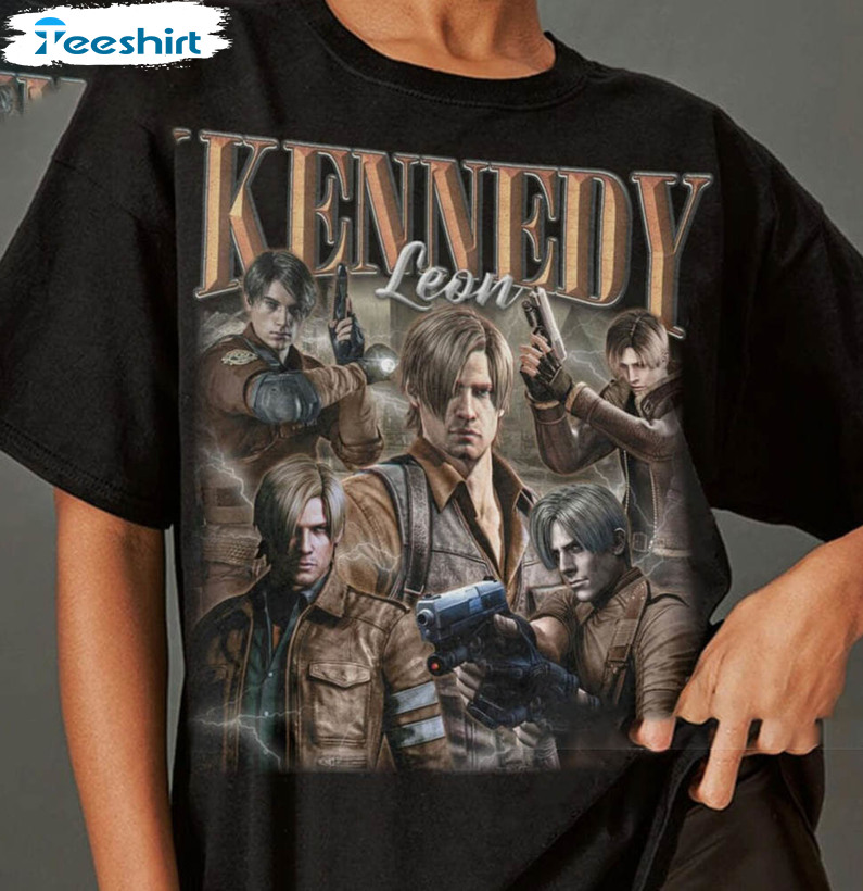 Leon Kennedy Horror Game Cool Shirt