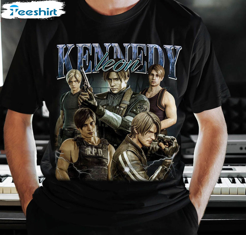 Leon Kennedy Horror Game Cool Shirt