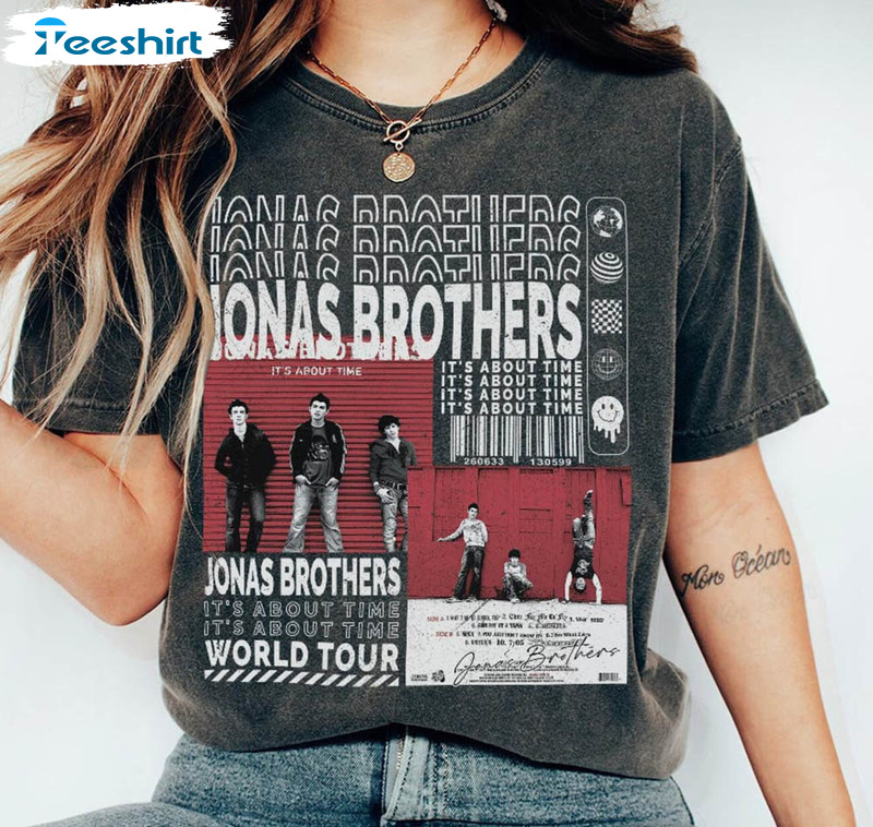 Jonas Brothers Music 5 Nights On Broadway Tour 2023 Shirt