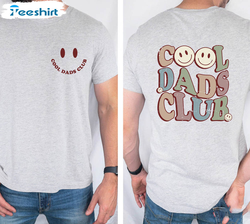 Funny Cool Dads Club Shirt For Father