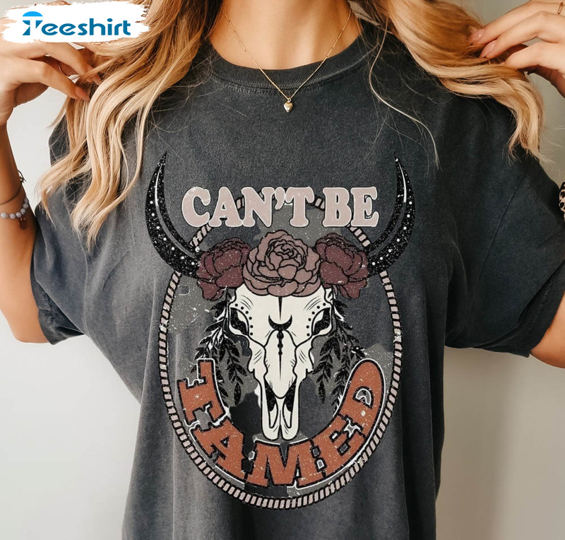 Cant Be Tamed Cowgirl Rodeo Shirt