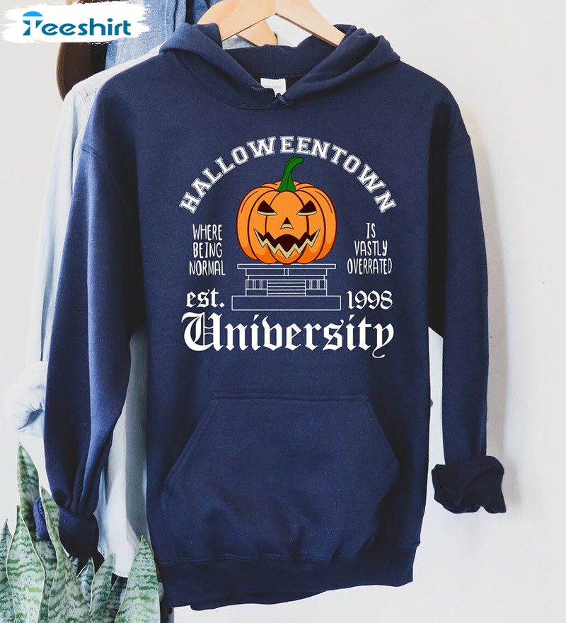 Halloweentown University Funny Pumpkin Shirt