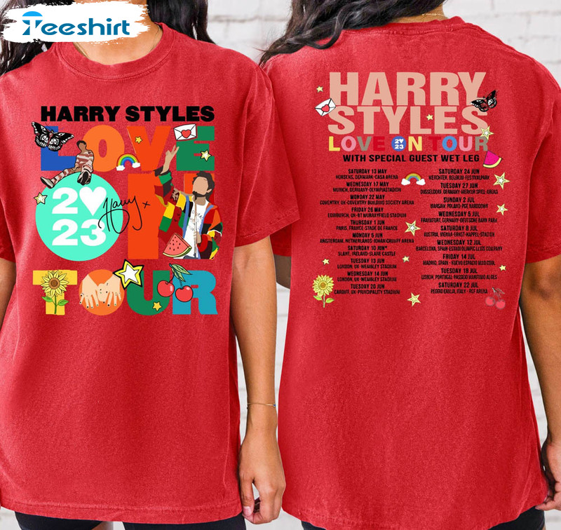 Love On Tour 2023 Harry House Concert Shirt