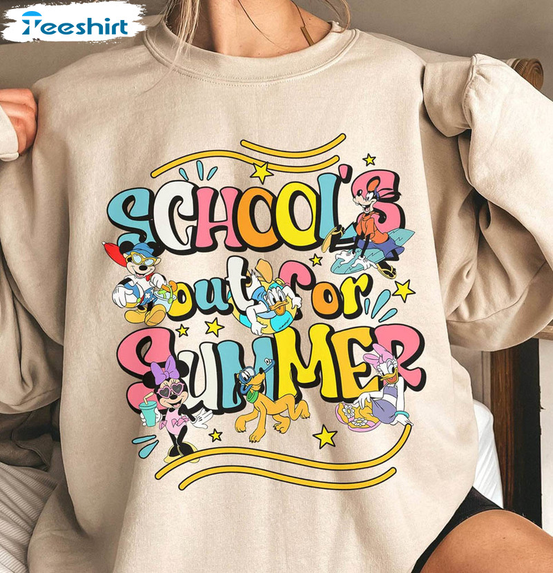 Mickey And Friends School's Out For Summer Shirt