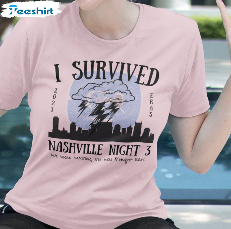 Taylor Concert I Survived Nashville Night 3 Shirt