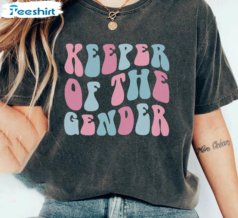 Keeper Of The Gender Gender Announcement Shirt