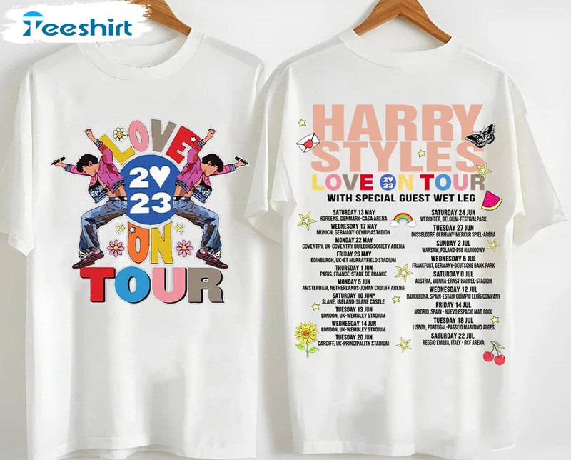 Love On Tour 2023 Harry Concert Shirt