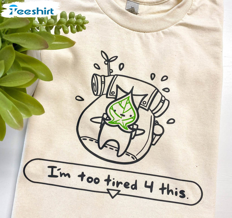 Zelda Korok Flora Of Hyrule Breath Of The Wild Themed Funny Shirt