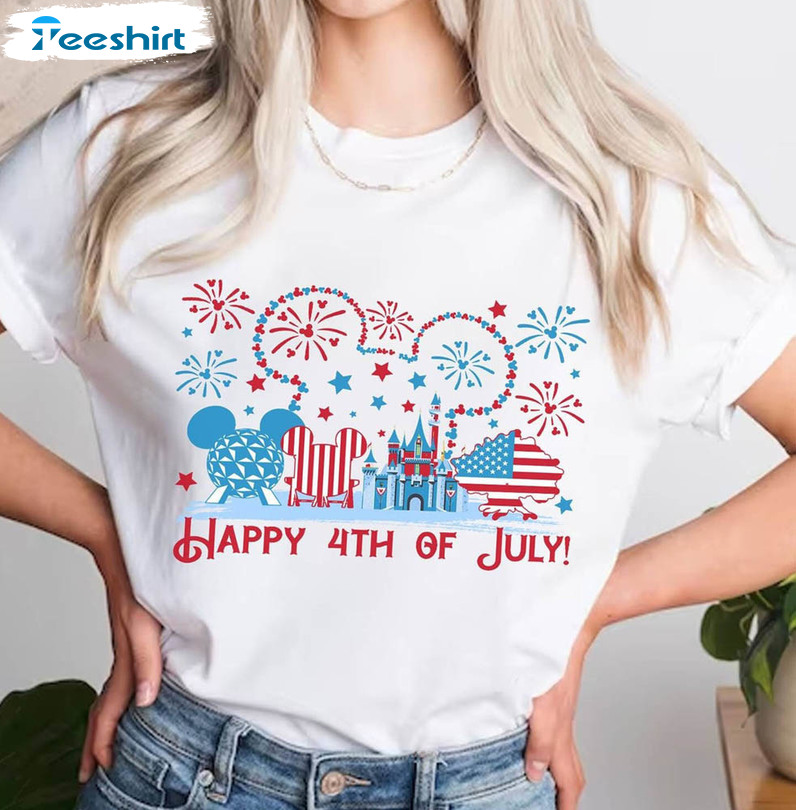 Mickey And Friends Memorial Day 4th Of July Shirt