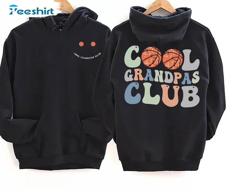 Cool Grandpa Club Funny Shirt For Daddy