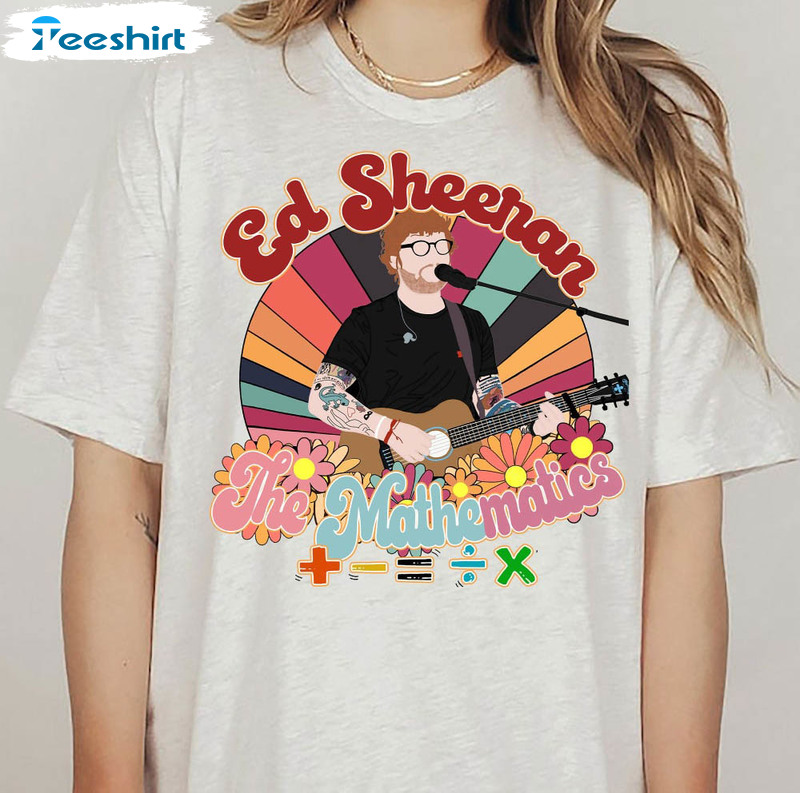 D Sheeran The Mathematics Tour Country Music Shirt